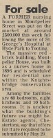19810403 ST GEORGE'S HOSPITAL MONTPELLIER STREET CN