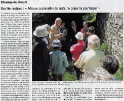 20080720 JEAN COLLETTE Nature Walk La Voix Le Bocage