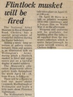 19800411 NATIONAL ARMY MUSEUM MUSKET CN