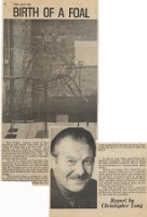 19800606 ENZO PLAZZOTTA BIRTH OF A FOAL CN