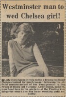 19810227 LADY DIANA SPENCER PRINCE OF WALES ENGAGEMENT WPN CN