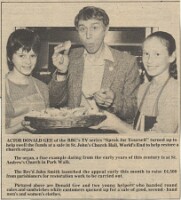 19810529 ACTOR DONALD GEE CHURCH ORGAN