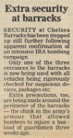 19811030 IRA CHELSEA BARRACKS SECURITY CN