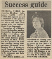 19811030 SAMANTHA HENFREY QUEENS GUIDE AWARD CN