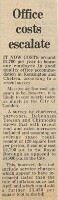 19811127 OFFICE COSTS ESCALATE CN