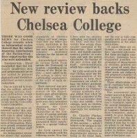 19811211 CHELSEA COLLEGE INDEPENDENT REVIEW CN
