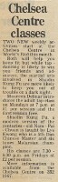 19820319 CHELSEA CENTRE CLASSES CN