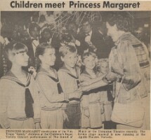 19820625 PRINCESS MARGARET SOUND OF MUSIC CHILDREN CN