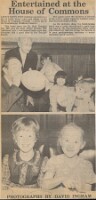 19820709 DOUGLAS JAY PETER BROOKE CHILDRENS PARTY AT HOUSE OF COMMONS WPN CN