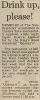 19821022 QUEENY RESTAURANT LICENCE CN