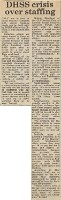 19821112 DHSS STAFF CRISIS CN