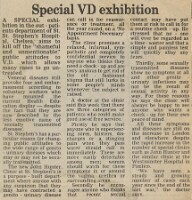 19830715 JOHN HUNTER VD CLINIC ST STEPHENS HOSPITAL CN
