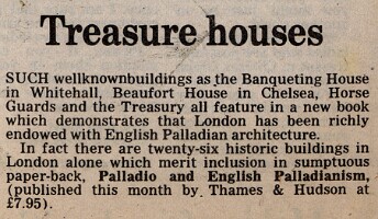19830909 PALLADIAN ARCHITECTURE IN LONDON WPN CN