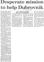 19911029 EVENING STANDARD DUBROVNIK 1-1 ES