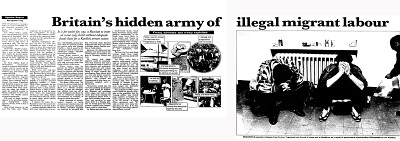 19921004 THE OBSERVER Britain's Hidden Army 02 part missing TO